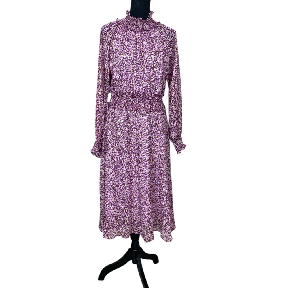 NWT O.P.T. One Pretty Time Floral Midi Dress - Picture 2 of 13
